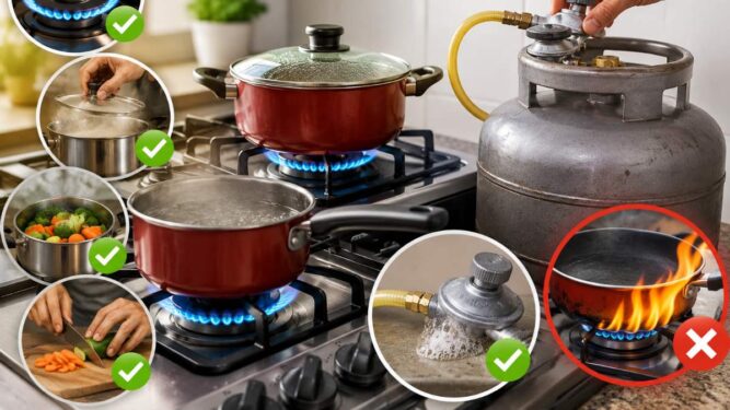 10 dicas para economizar o gás de cozinha e fazer o botijão durar mais
