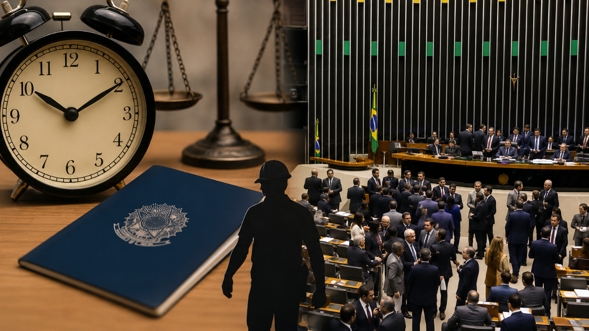 Proposta abre votação popular para deputados trabalharem 52h semanais recebendo apenas um salário mínimo