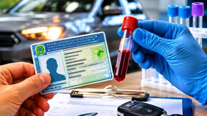 Nova Lei: Todo mundo tem que fazer exame toxicológico para CNH de carro e moto