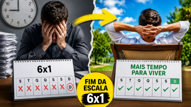 O que muda com o fim da escala 6×1 e quantos dias de folga o trabalhador terá com a Nova Lei da jornada de 40 horas O que muda com o fim da escala 6x1 e quantos dias de folga o trabalhador terá com a Nova Lei da jornada de 40 horas