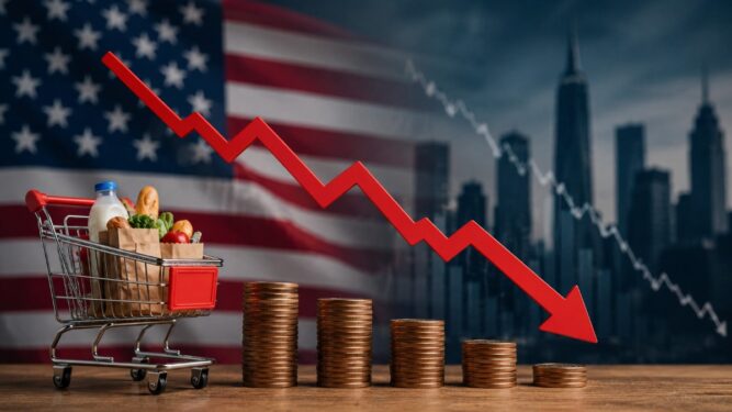 Deflação nos Estados Unidos: a primeira queda mensal de preços desde 2020 Deflação nos Estados Unidos: a primeira queda mensal de preços desde 2020