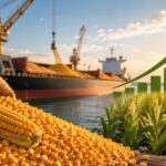Exportações de milho do Brasil crescem em junho e impulsionam fundo agrícola SNFZ11