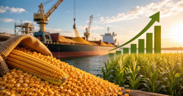 Exportações de milho do Brasil crescem em junho e impulsionam fundo agrícola SNFZ11 Exportações de milho do Brasil crescem em junho e impulsionam fundo agrícola SNFZ11