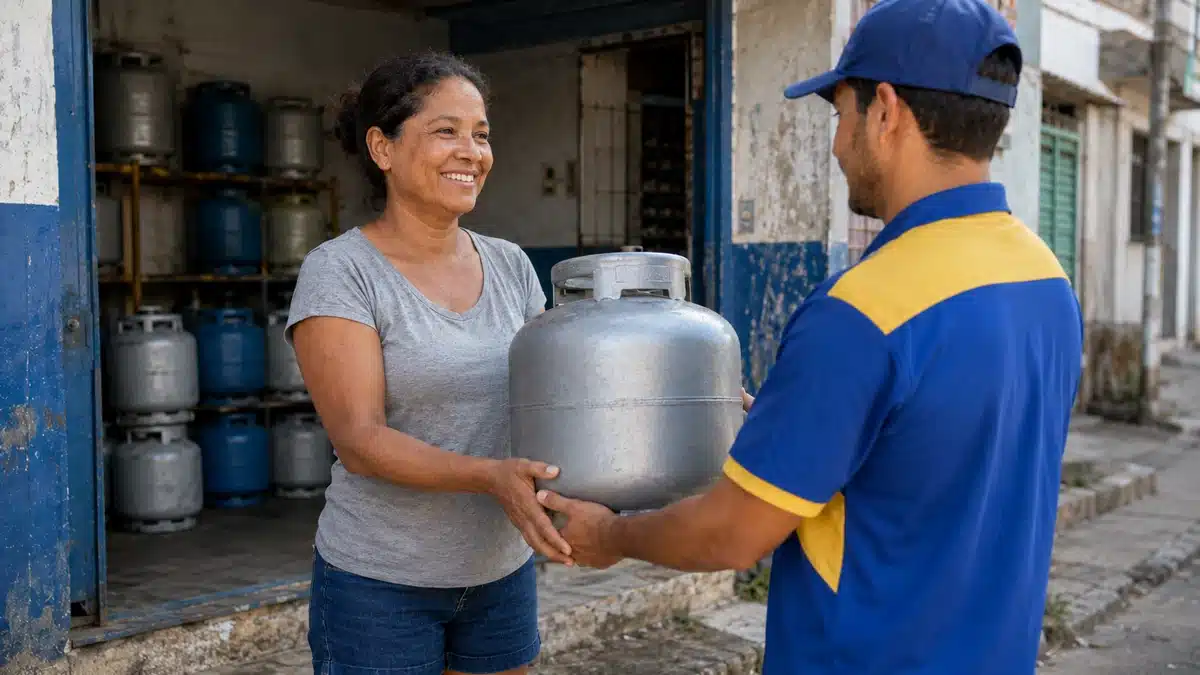 Gás do Povo tem recargas previstas para o dia 10 de cada mês até dezembro de 2026./ Imagem: Notícias Concursos