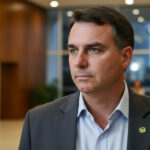Flávio Bolsonaro defende o PIX e critica tarifa de 25% dos EUA em debate comercial