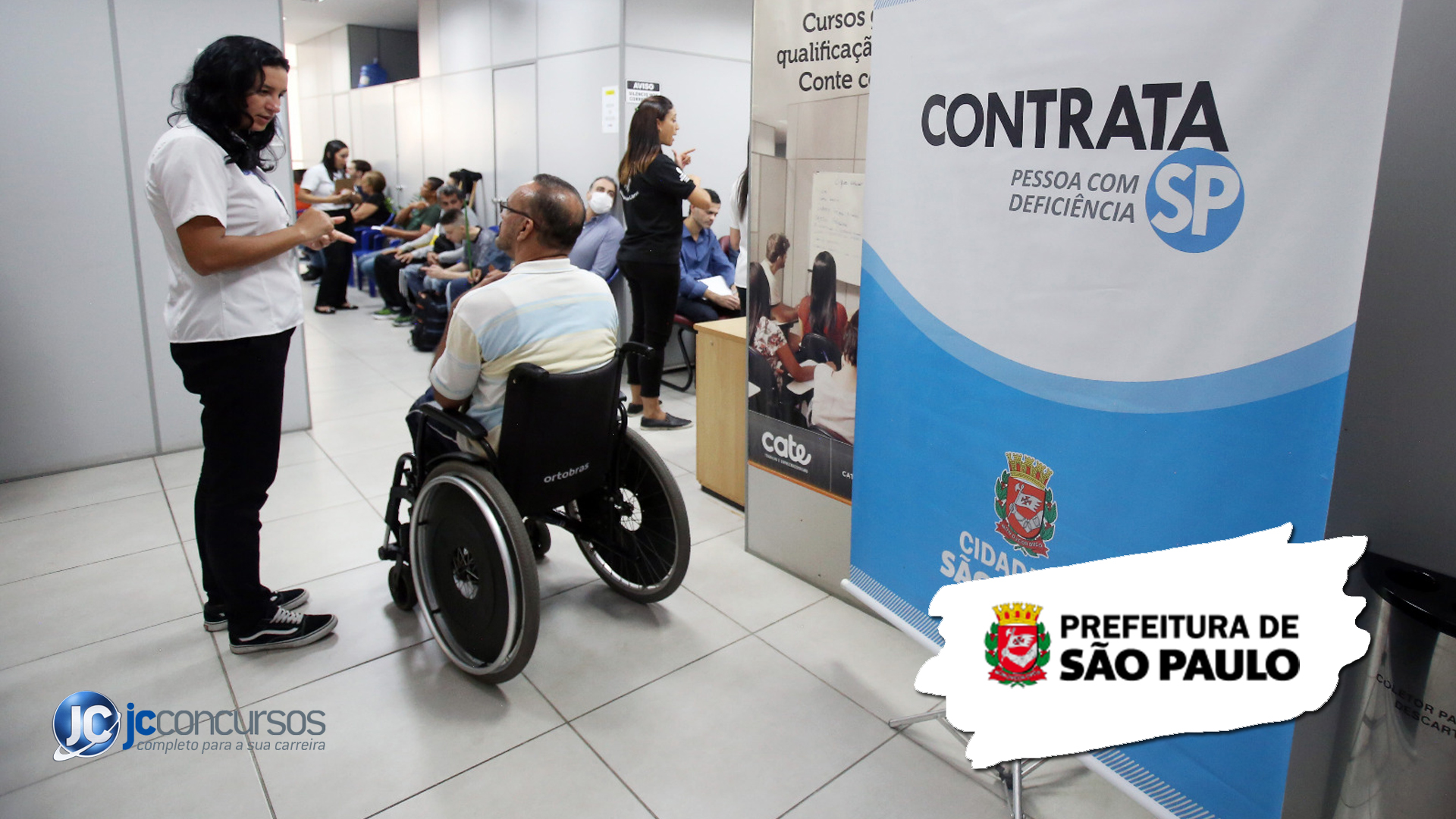 São Paulo promove mutirão de emprego com foco em pessoas com deficiência