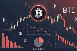 Bitcoin hoje 14-08-2026: criptomoeda recua e testa suporte em US$ 62,8 mil